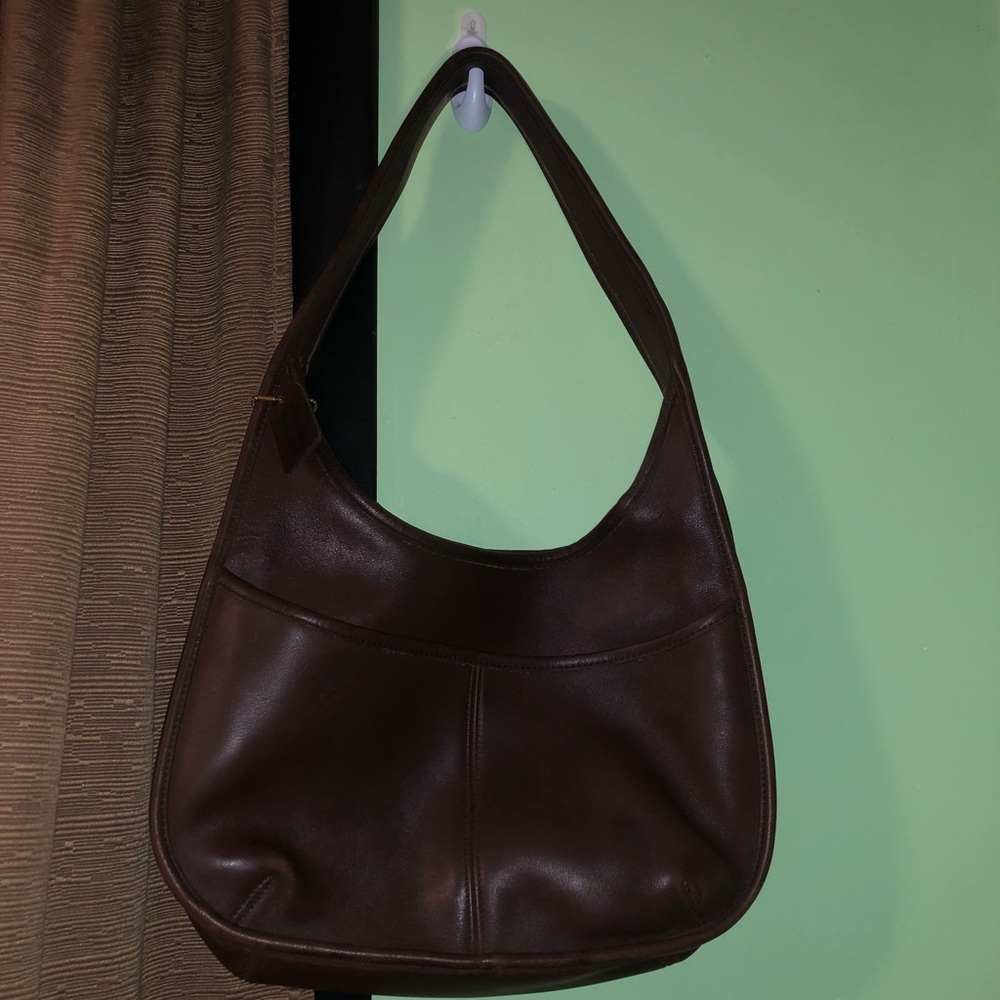 brown Coach purse